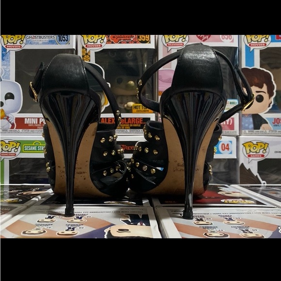 Giuseppe Zanotti Leather Strap Heels - Picture 4 of 7